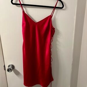 Victoria's Secret Red Slip dress Chemise size small